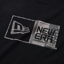半袖 コットン Tシャツ Oriental Paisley ボックスロゴ ブラック | NEW ERA ニューエラ公式オンラインストア