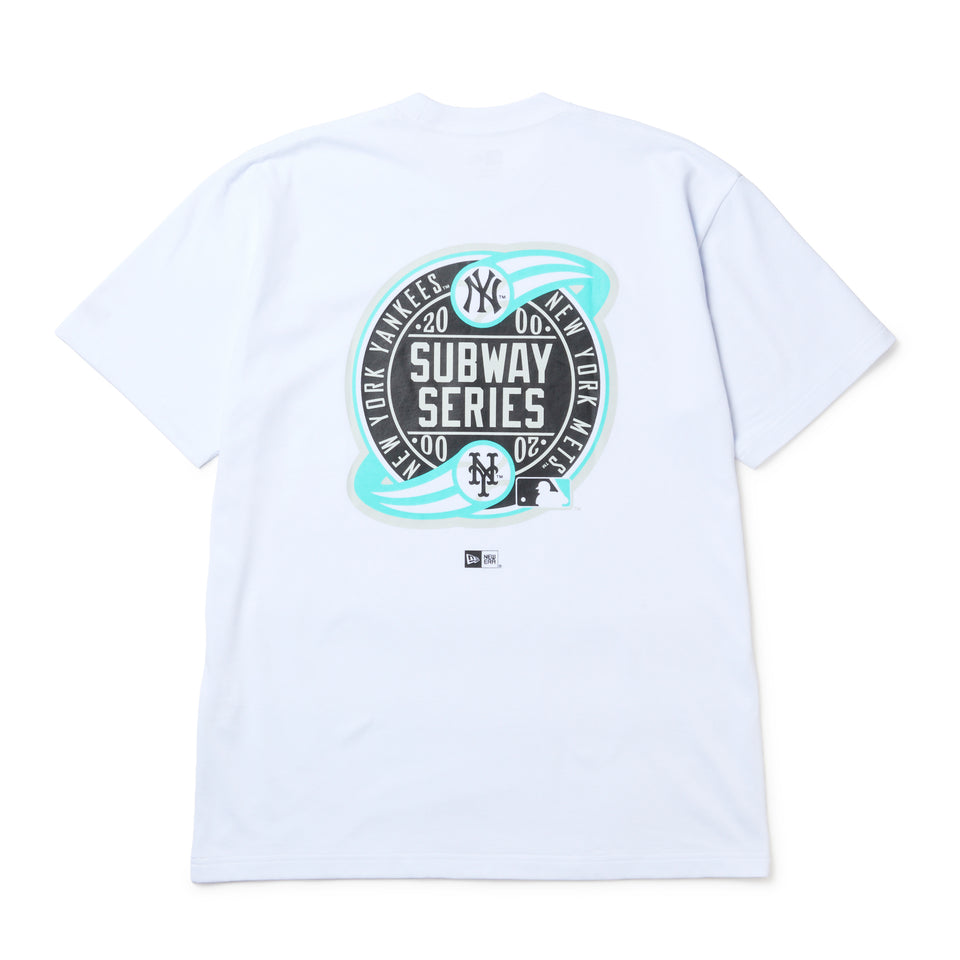 半袖 コットン Tシャツ ニューヨーク・ヤンキース サブウェイシリーズ
