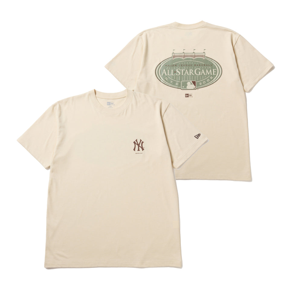 半袖 コットン Tシャツ ニューヨーク・ヤンキース オールスターゲーム クリーム | NEW ERA ニューエラ公式オンラインストア