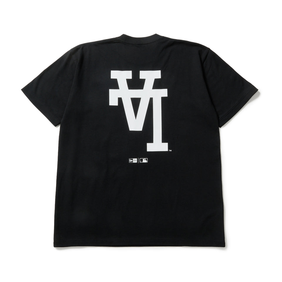 半袖 コットン Tシャツ Upside Down ロサンゼルス・ドジャース ブラック | NEW ERA ニューエラ公式オンラインストア