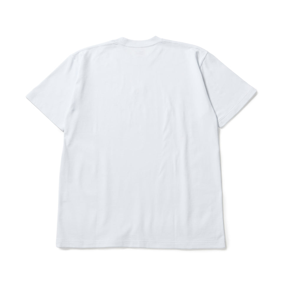 半袖 コットン Tシャツ Flag Logo Mini レイズドフラッグ刺繍 ホワイト | NEW ERA ニューエラ公式オンラインストア