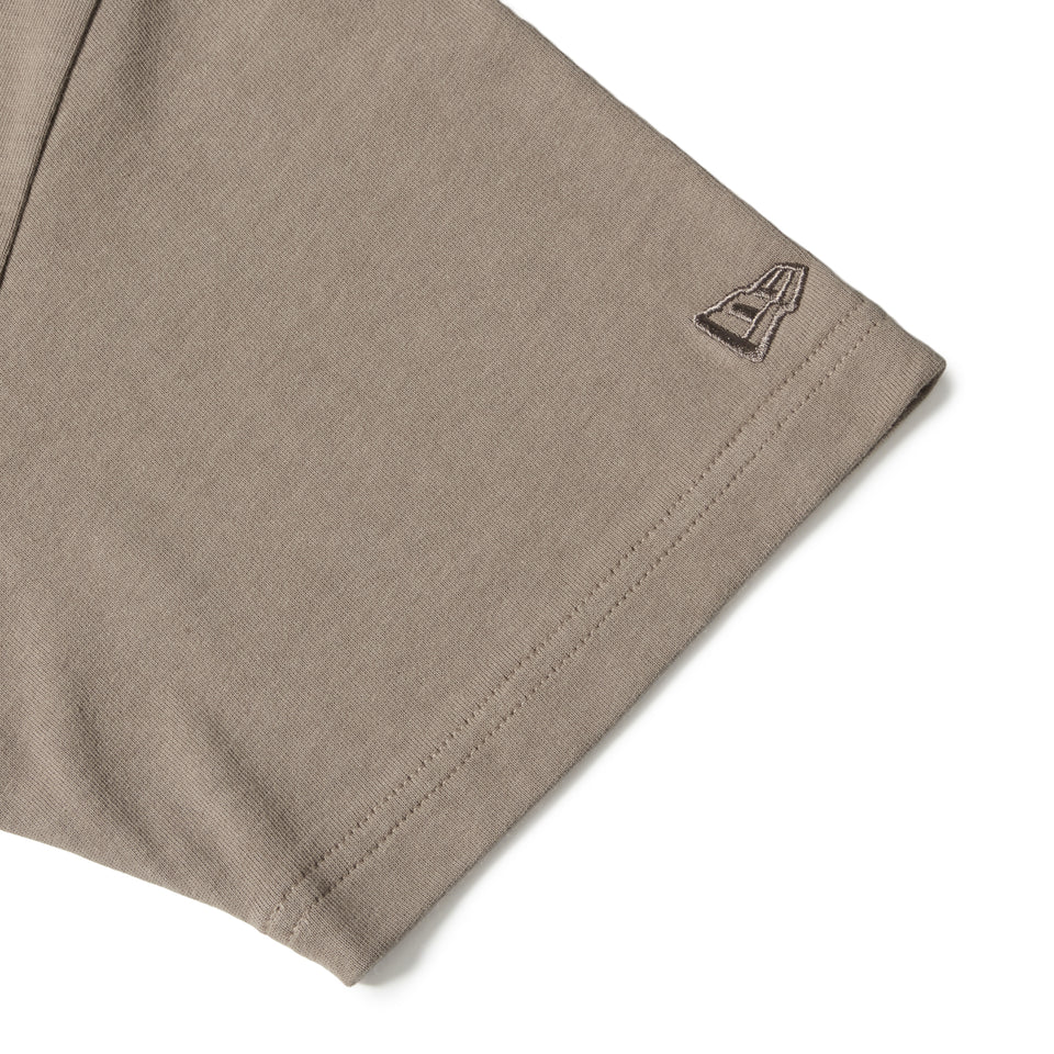 半袖 コットン Tシャツ Flag Logo Mini レイズドフラッグ刺繍 ピューター | NEW ERA ニューエラ公式オンラインストア