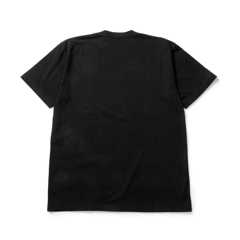 半袖 コットン Tシャツ Flag Logo Mini レイズドフラッグ刺繍 ブラック | NEW ERA ニューエラ公式オンラインストア