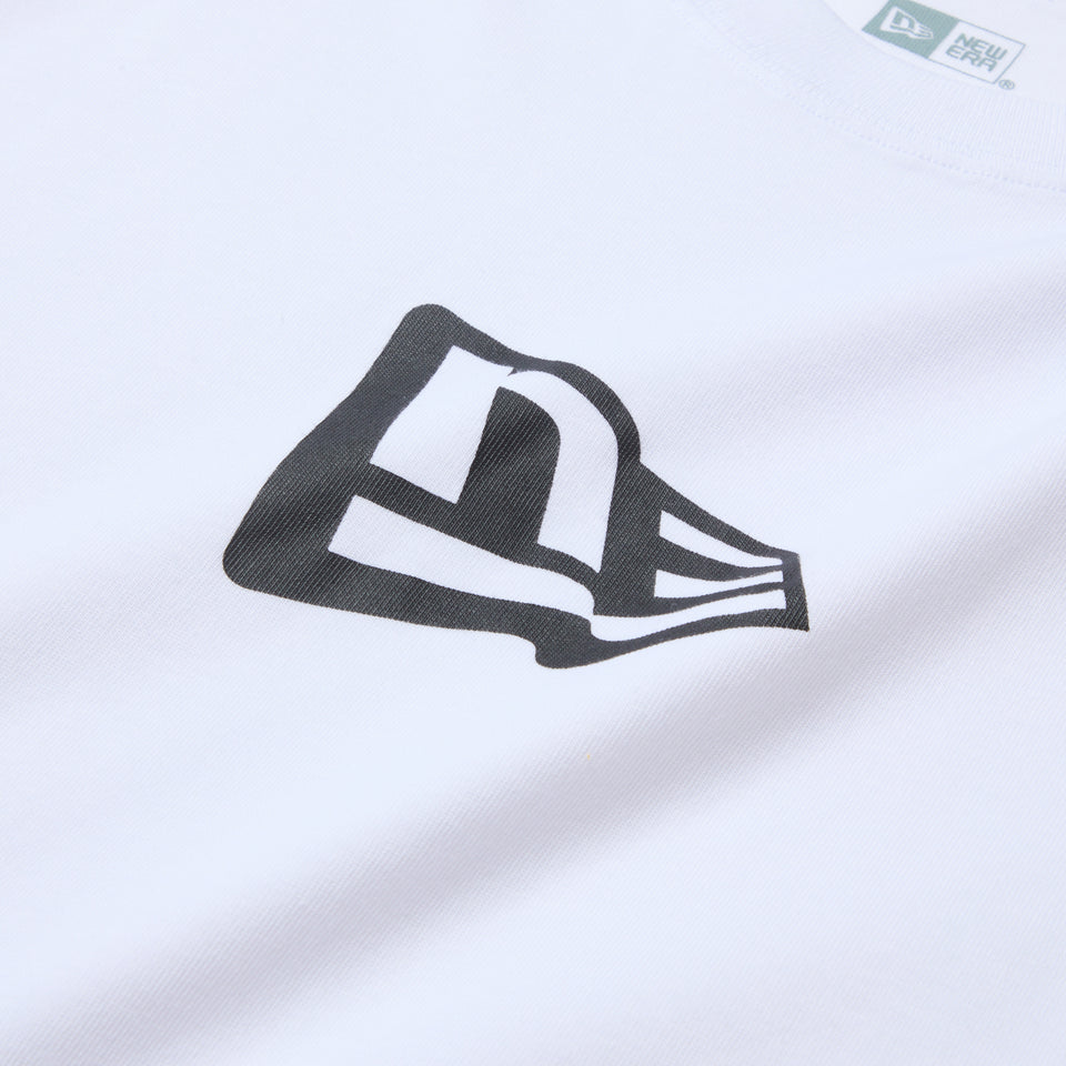半袖 コットン Tシャツ Flag Logo ホワイト | NEW ERA ニューエラ公式オンラインストア