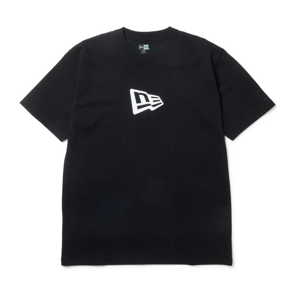 半袖 コットン Tシャツ Flag Logo ブラック | NEW ERA ニューエラ公式オンラインストア