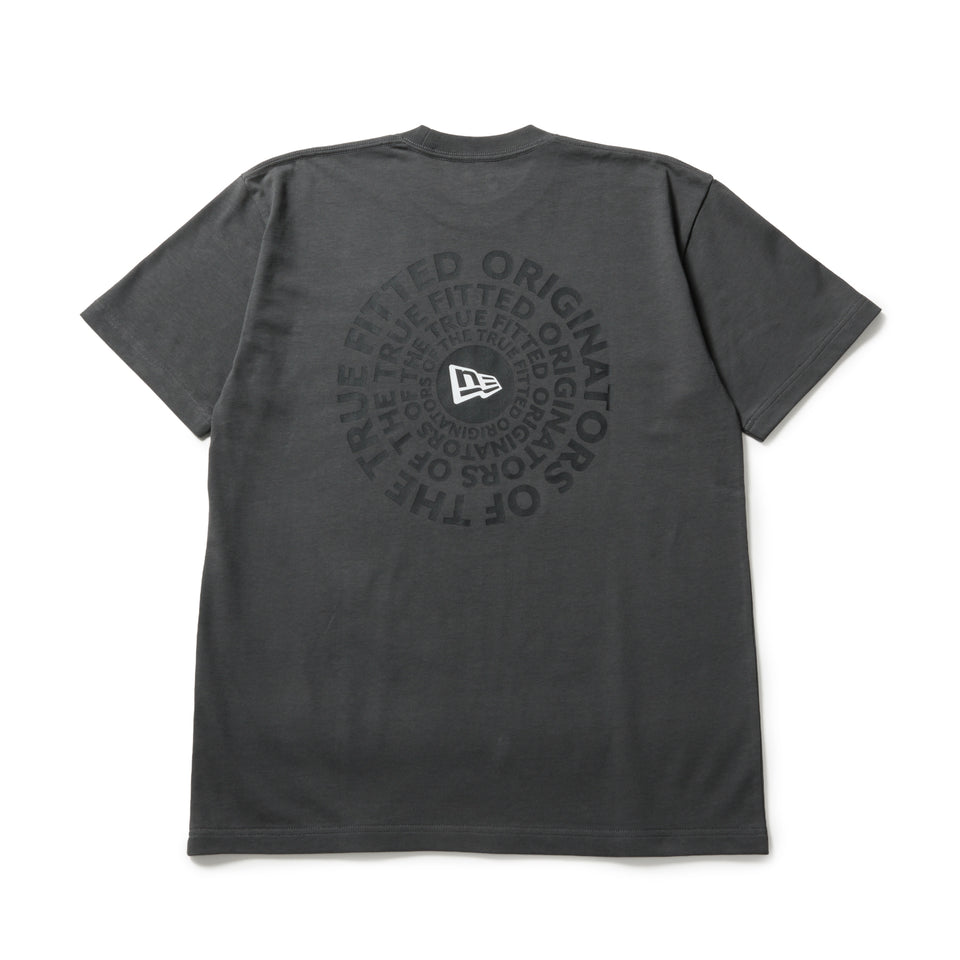 半袖 コットン Tシャツ Circle ロゴ グラファイト | NEW ERA ニューエラ公式オンラインストア