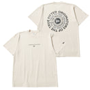 半袖 コットン Tシャツ Circle ロゴ クリーム