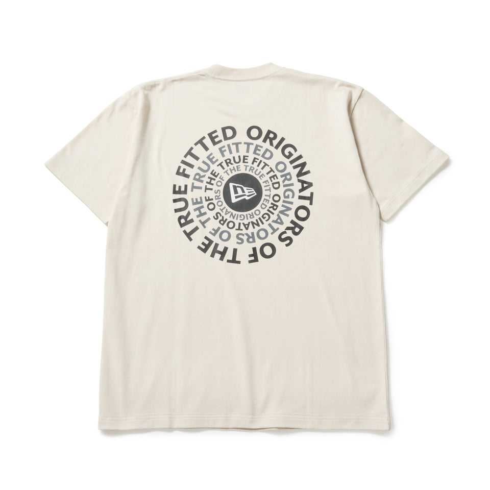 半袖 コットン Tシャツ Circle ロゴ クリーム | NEW ERA ニューエラ公式オンラインストア