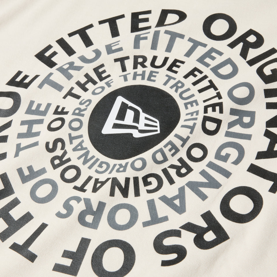 半袖 コットン Tシャツ Circle ロゴ クリーム | NEW ERA ニューエラ公式オンラインストア