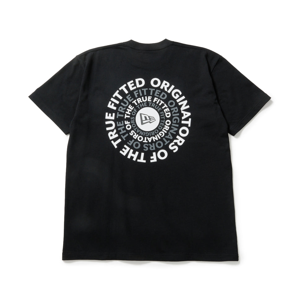 半袖 コットン Tシャツ Circle ロゴ ブラック | NEW ERA ニューエラ公式オンラインストア