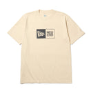 半袖 コットン Tシャツ Box Logo クリーム | NEW ERA ニューエラ公式オンラインストア