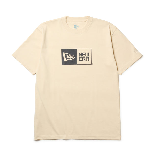 FACT Tシャツ Lサイズ クリーム色 半袖 コットン Tシャツ Box Logo クリーム | ニューエラオンラインストア