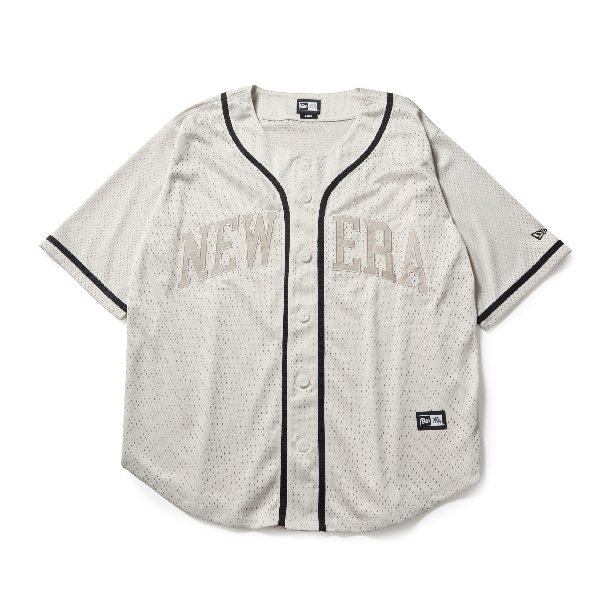 希少　20-30's ベースボールシャツ　ホームメイド 半袖 メッシュ ベースボールシャツ ストーン | ニューエラオンラインストア
