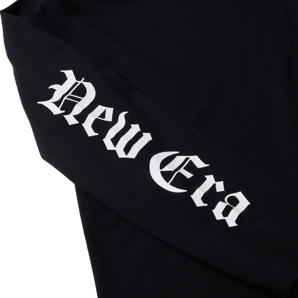長袖 コットン Tシャツ Old English ブラック | NEW ERA ニューエラ公式オンラインストア