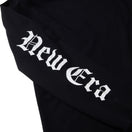 長袖 コットン Tシャツ Old English ブラック | NEW ERA ニューエラ公式オンラインストア