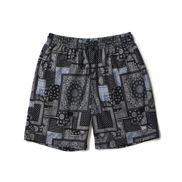 イージー ショートパンツ Oriental Paisley ネイビー | ニューエラ