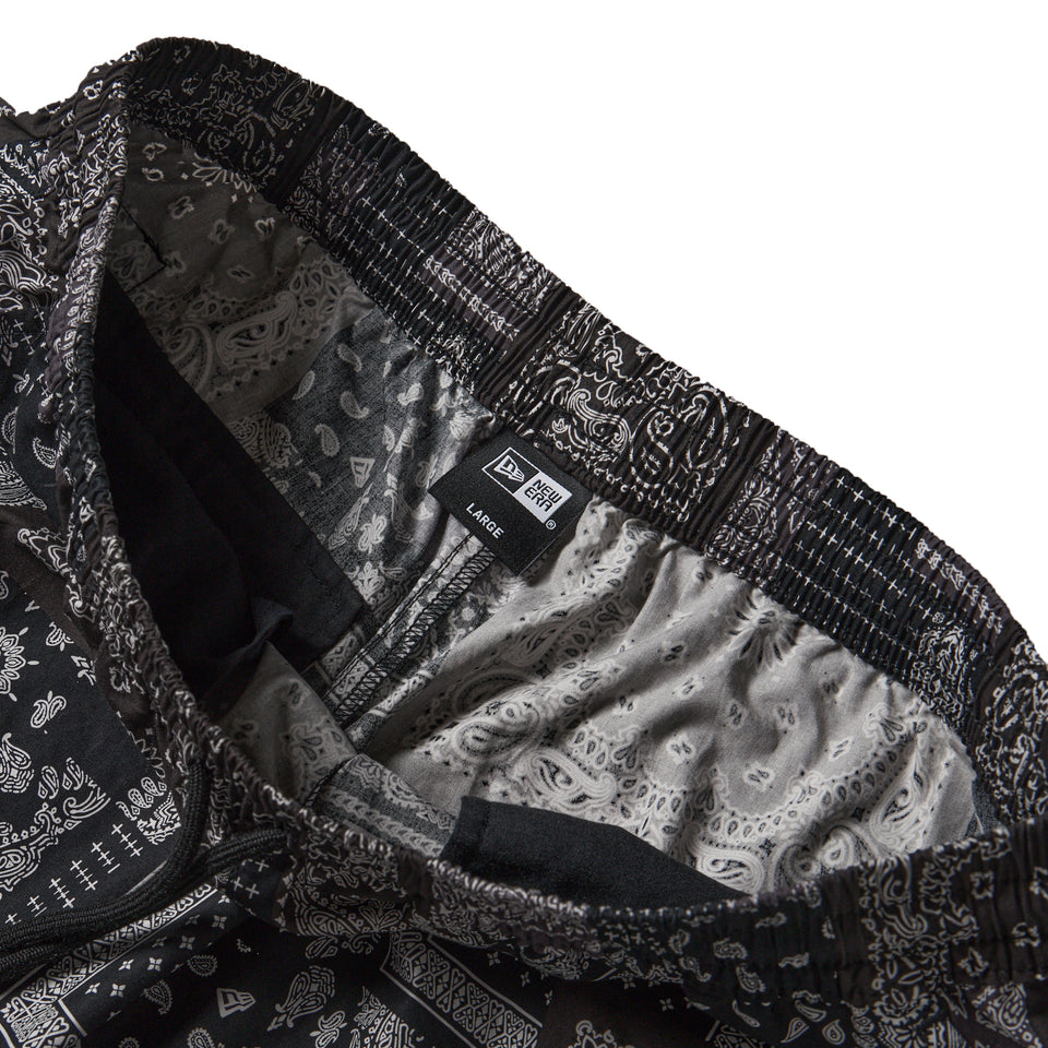 イージー ショートパンツ Oriental Paisley ブラック | NEW ERA ニューエラ公式オンラインストア