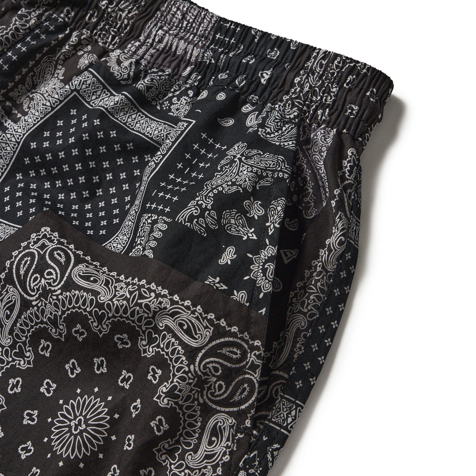 イージー ショートパンツ Oriental Paisley ブラック | NEW ERA ニューエラ公式オンラインストア