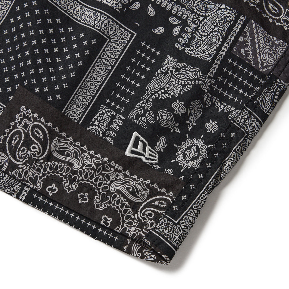 イージー ショートパンツ Oriental Paisley ブラック | NEW ERA ニューエラ公式オンラインストア