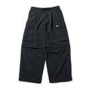 デタッチャブル ナイロン 2WAY カーゴ パンツ ブラック | ニューエラ