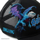キッズ Youth 9FIFTY トラッカー 最強王図鑑 応龍 ブラック
