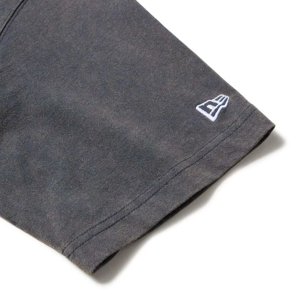 Women's 半袖 ワイド フロスト ウォッシュド クロップド Tシャツ ネイビー | NEW ERA ニューエラ公式オンラインストア