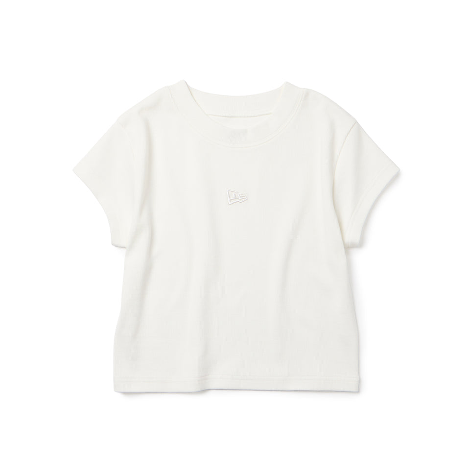 Women's 半袖 リブ ベイビー Tシャツ ホワイト | NEW ERA ニューエラ公式オンラインストア
