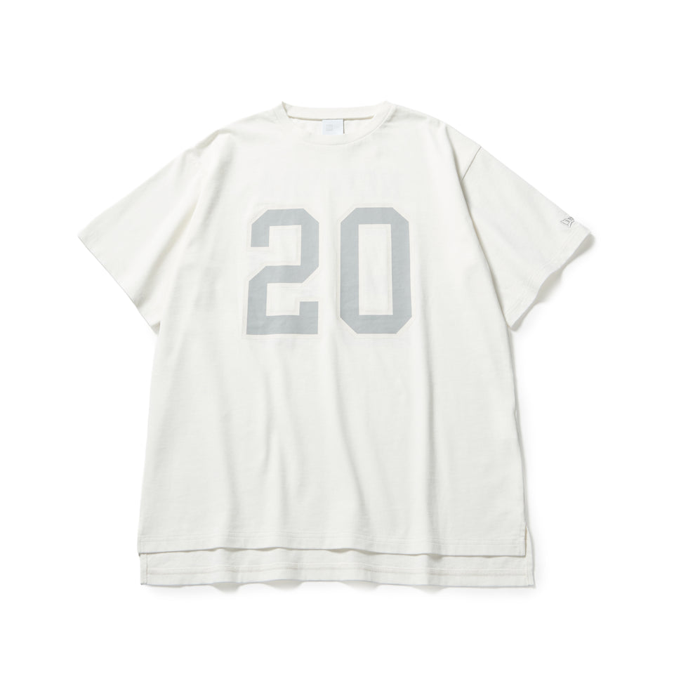 Women's 半袖 オーバーサイズド ガーメントダイ コットン Tシャツ オフ