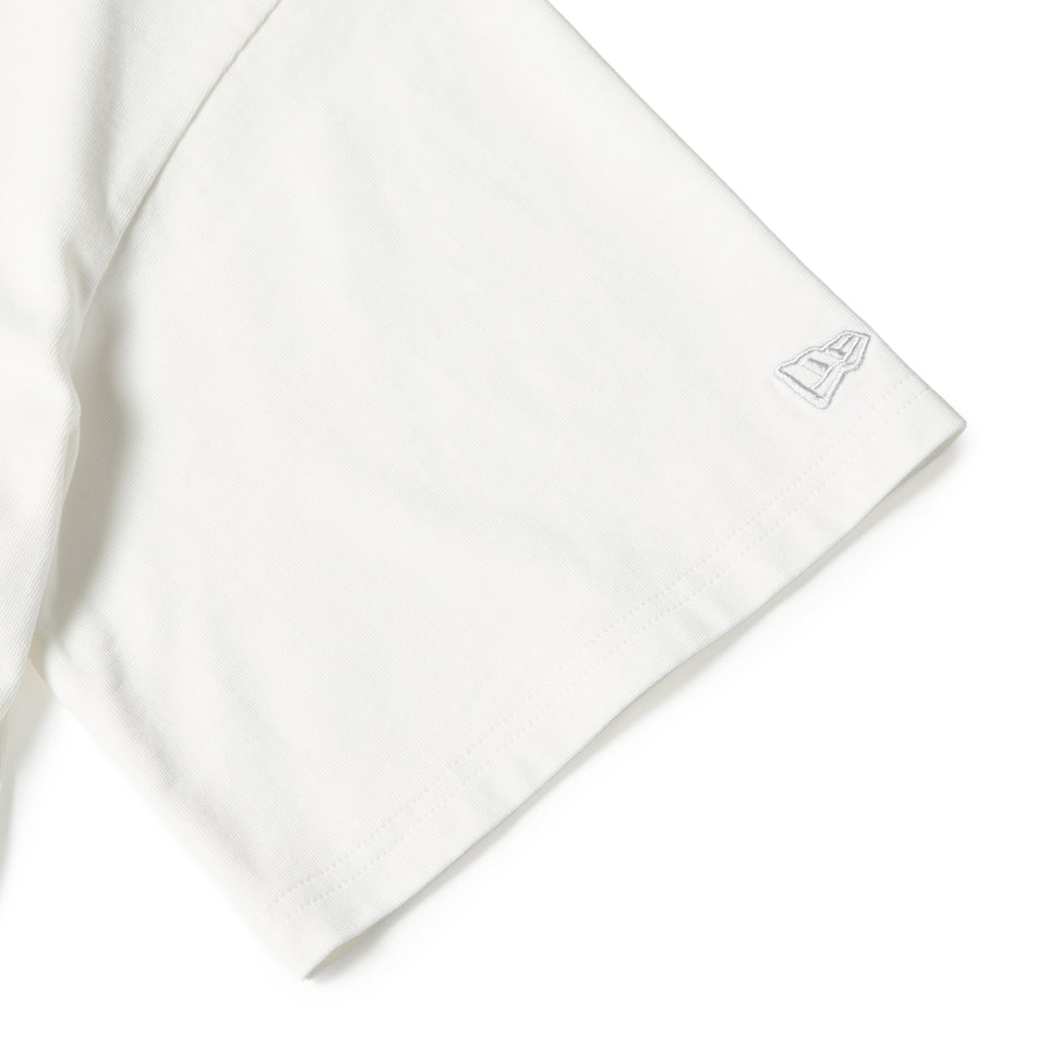 Women's 半袖 オーバーサイズド ガーメントダイ コットン Tシャツ オフホワイト | NEW ERA ニューエラ公式オンラインストア