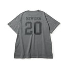 Women's 半袖 オーバーサイズド ガーメントダイ コットン Tシャツ チャコールグレー | NEW ERA ニューエラ公式オンラインストア