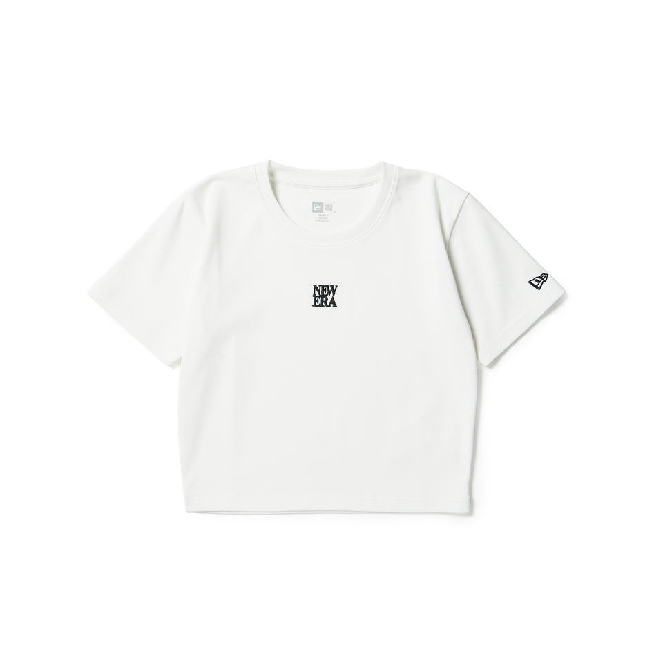 Women's 半袖 ミニ Tシャツ スクエアロゴ ホワイト | NEW ERA ニューエラ公式オンラインストア