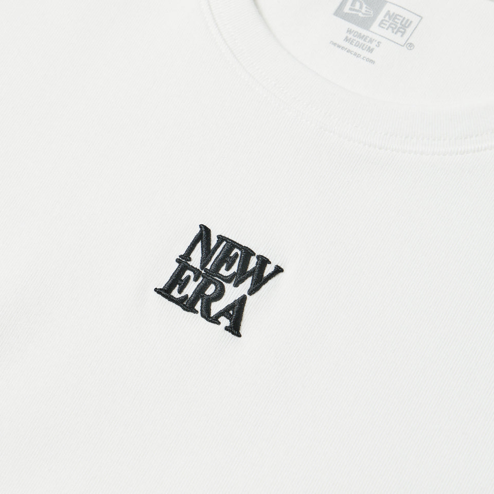 Women's 半袖 ミニ Tシャツ スクエアロゴ ホワイト | NEW ERA ニューエラ公式オンラインストア
