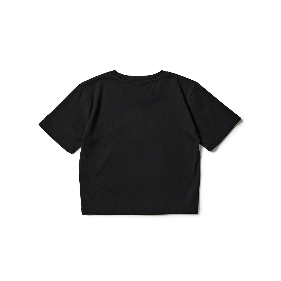 Women's 半袖 ミニ Tシャツ スクエアロゴ ブラック | NEW ERA ニューエラ公式オンラインストア