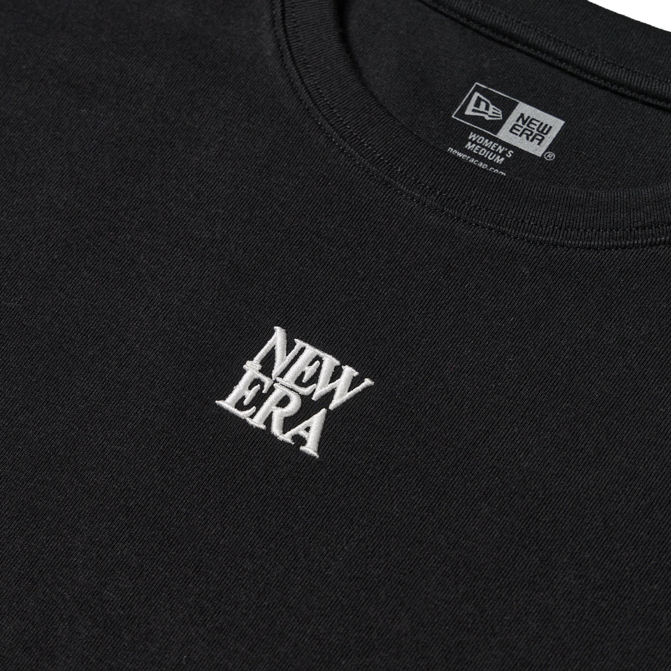 Women's 半袖 ミニ Tシャツ スクエアロゴ ブラック | NEW ERA ニューエラ公式オンラインストア