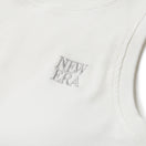 Women's リブタンクトップ スクエアロゴ ホワイト | NEW ERA ニューエラ公式オンラインストア