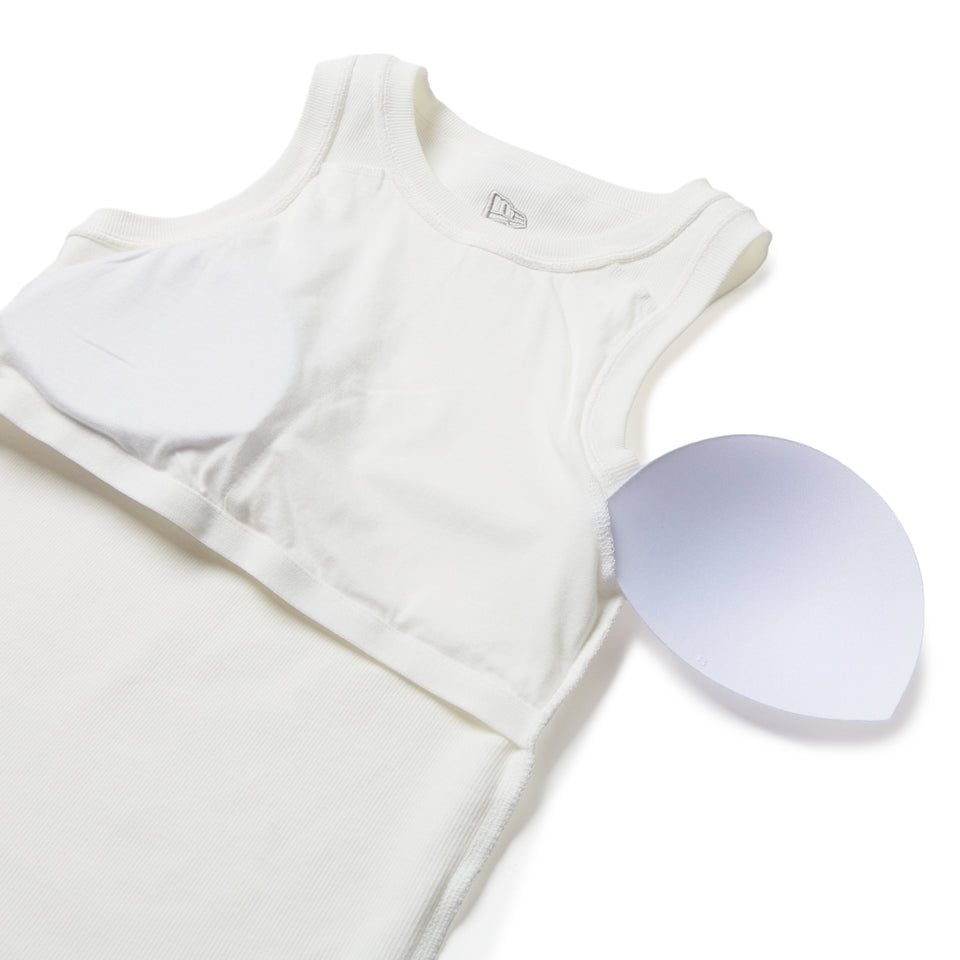 Women's リブタンクトップ スクエアロゴ ホワイト | NEW ERA ニューエラ公式オンラインストア