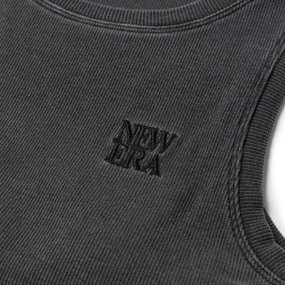 Women's リブタンクトップ スクエアロゴ チャコールグレー | NEW ERA ニューエラ公式オンラインストア