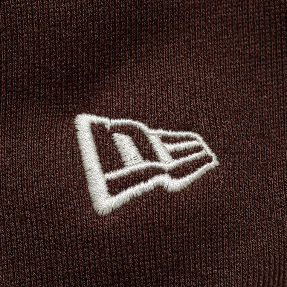裏起毛 オーバーサイズド スウェット クルーネック ジャカードロゴ バーントウッド - 14858003 - S | NEW ERA ニューエラ公式オンラインストア