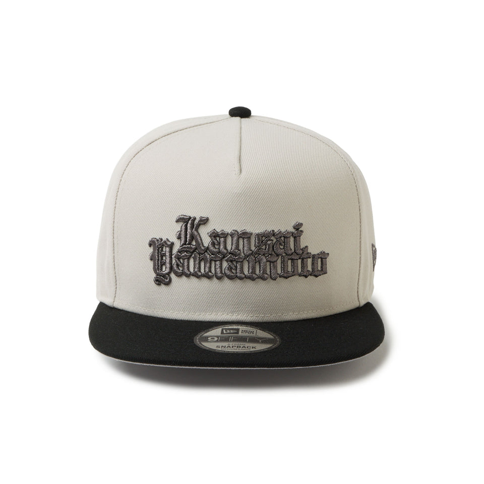 9FIFTY A-Frame kansaï yamamoto Old English ストーン/ブラック