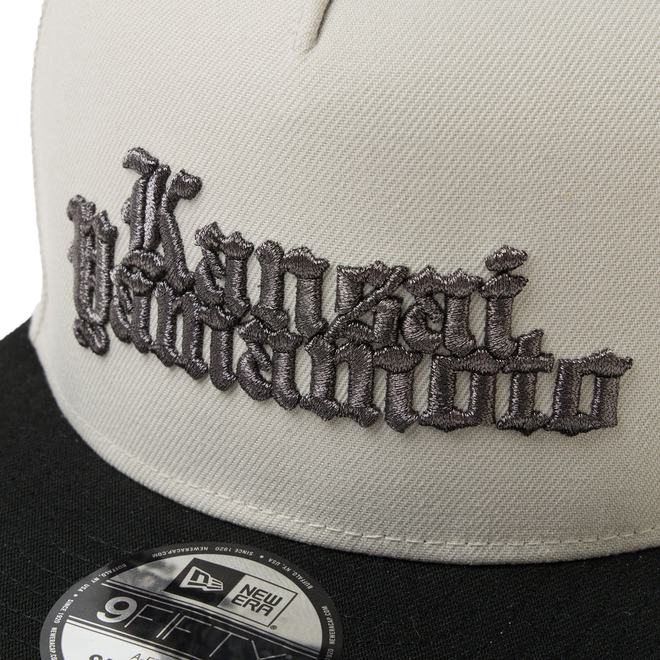 9FIFTY A-Frame KANSAI YAMAMOTO Old English ストーン/ブラック | NEW ERA ニューエラ公式オンラインストア