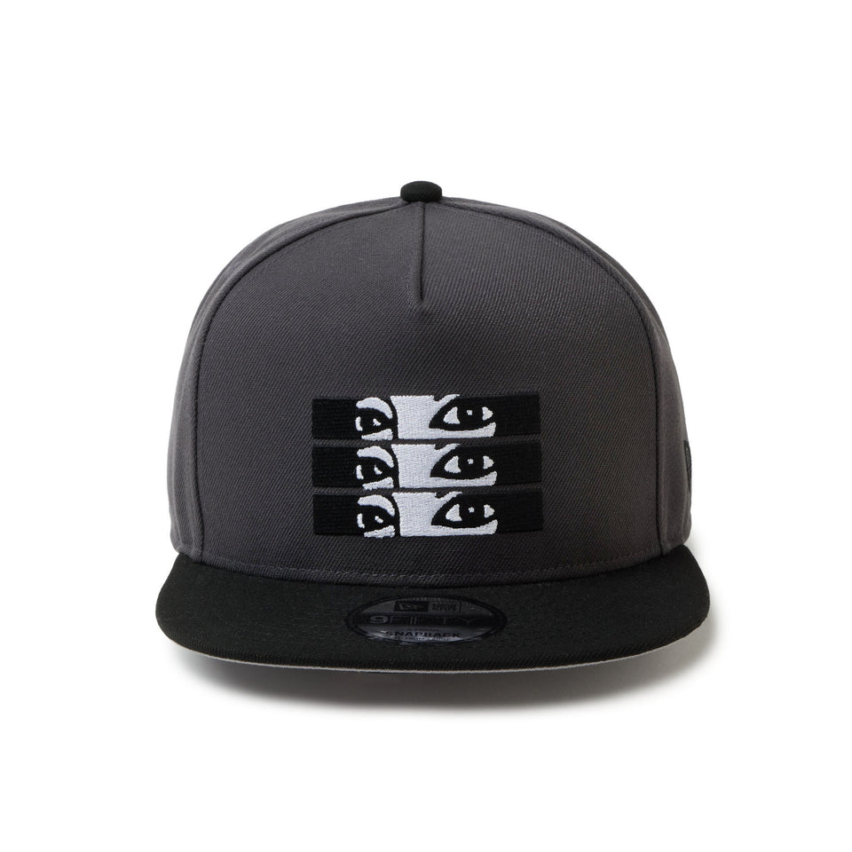 9FIFTY A-Frame KANSAI YAMAMOTO Face ダークグラファイト/ブラック | NEW ERA ニューエラ公式オンラインストア