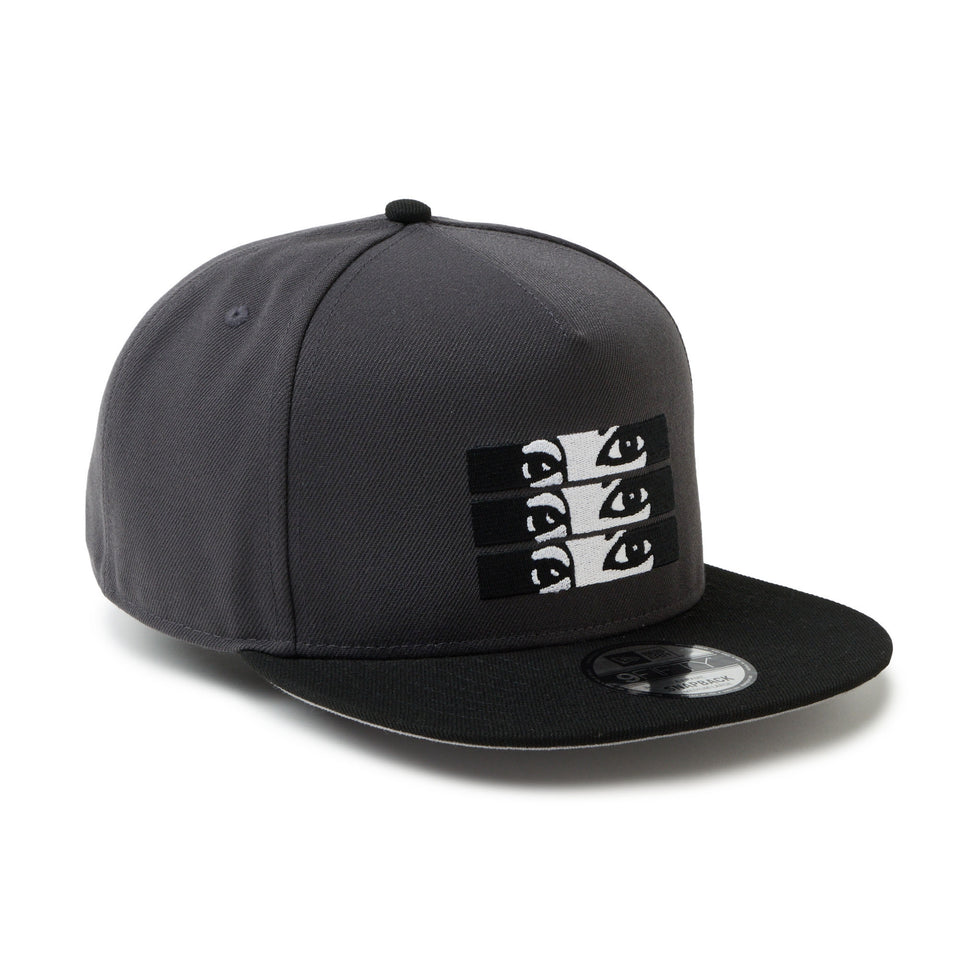 9FIFTY A-Frame KANSAI YAMAMOTO Face ダークグラファイト/ブラック | NEW ERA ニューエラ公式オンラインストア