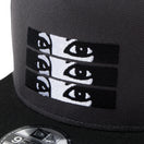 9FIFTY A-Frame KANSAI YAMAMOTO Face ダークグラファイト/ブラック | NEW ERA ニューエラ公式オンラインストア