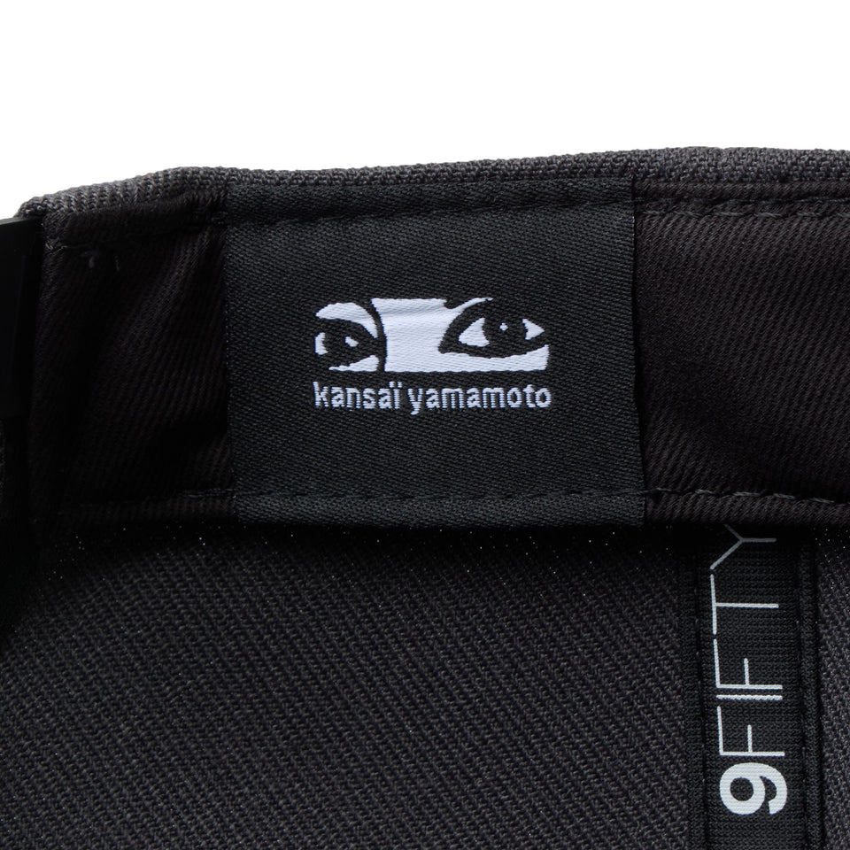 9FIFTY A-Frame KANSAI YAMAMOTO Face ダークグラファイト/ブラック | NEW ERA ニューエラ公式オンラインストア