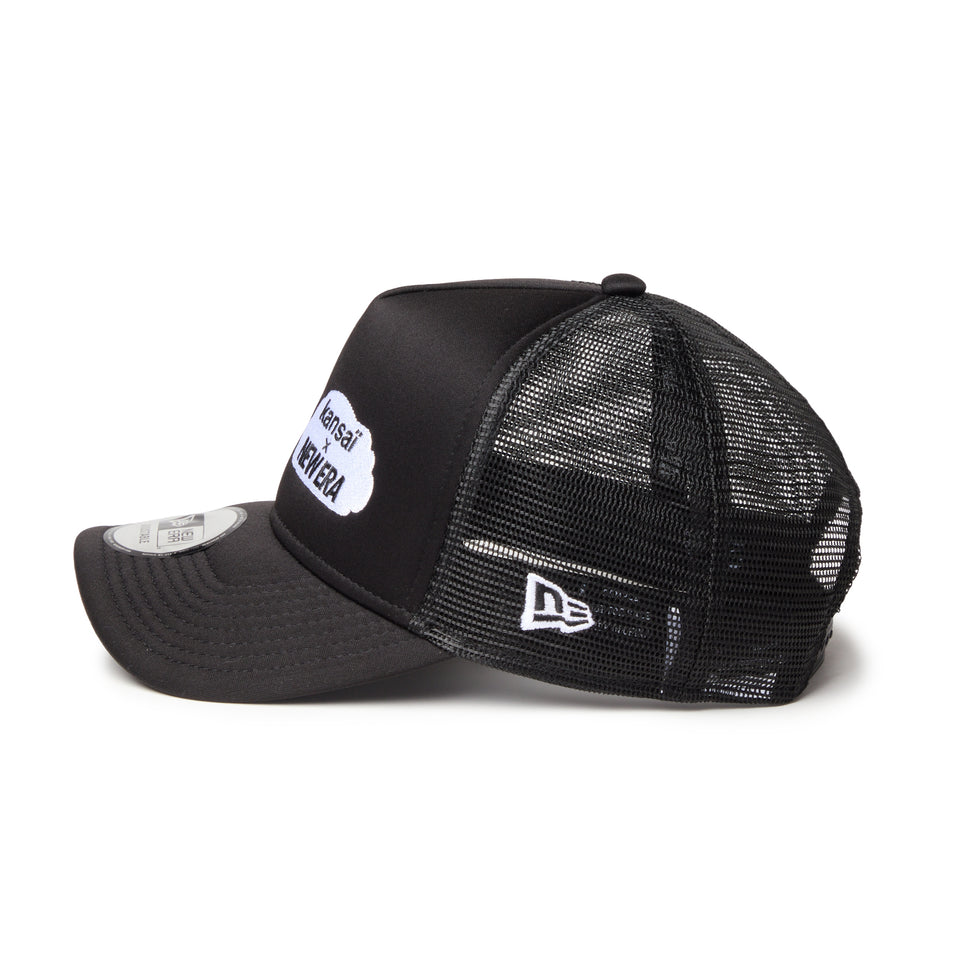 9FORTY A-Frame トラッカー KANSAI YAMAMOTO kansai logo /NEW ERA ブラック | NEW ERA ニューエラ公式オンラインストア