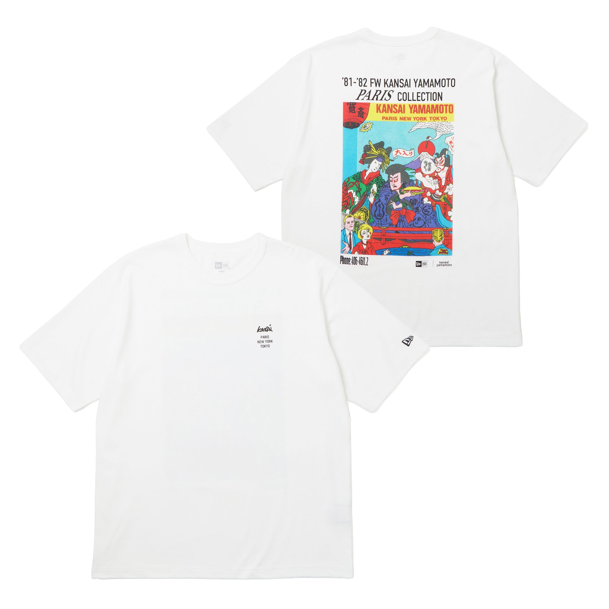 半袖 ウォッシュドコットン Tシャツ kansaï yamamoto kansai / terry