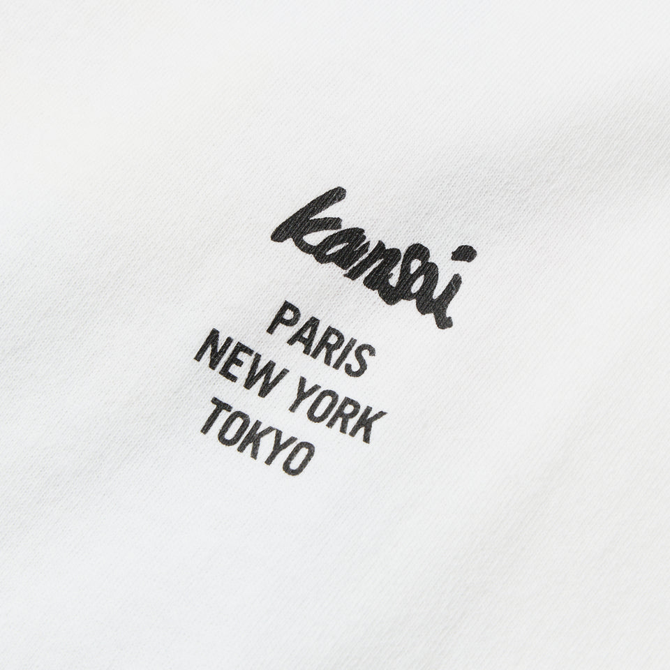 半袖 ウォッシュドコットン Tシャツ KANSAI YAMAMOTO kansai / terry jhonson オフホワイト | NEW ERA ニューエラ公式オンラインストア