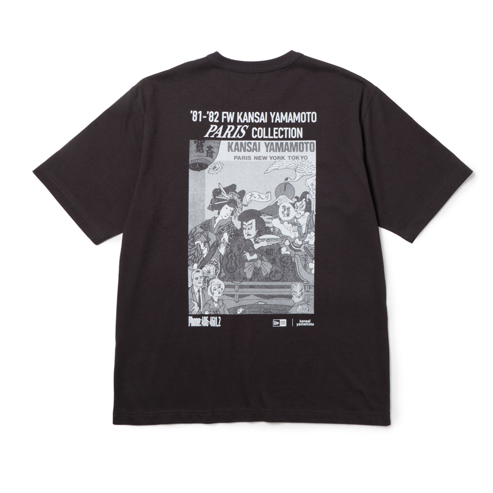 半袖 ウォッシュドコットン Tシャツ KANSAI YAMAMOTO kansai / terry jhonson スミクロ | NEW ERA ニューエラ公式オンラインストア