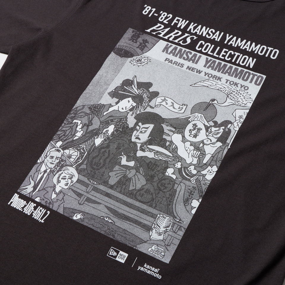 半袖 ウォッシュドコットン Tシャツ KANSAI YAMAMOTO kansai / terry jhonson スミクロ | NEW ERA ニューエラ公式オンラインストア