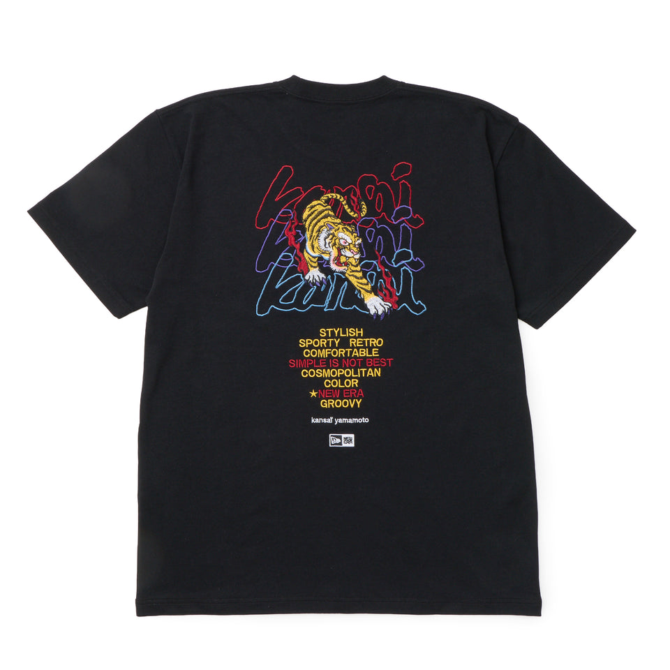 半袖 コットン Tシャツ KANSAI YAMAMOTO 虎 ブラック | NEW ERA ニューエラ公式オンラインストア